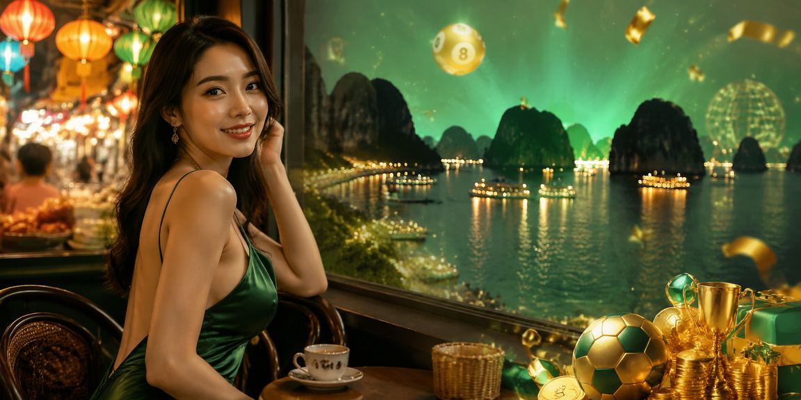 Người dùng tại vịnh Hạ Long thực hiện giao dịch nạp tiền trực tuyến trong lúc nghỉ ngơi